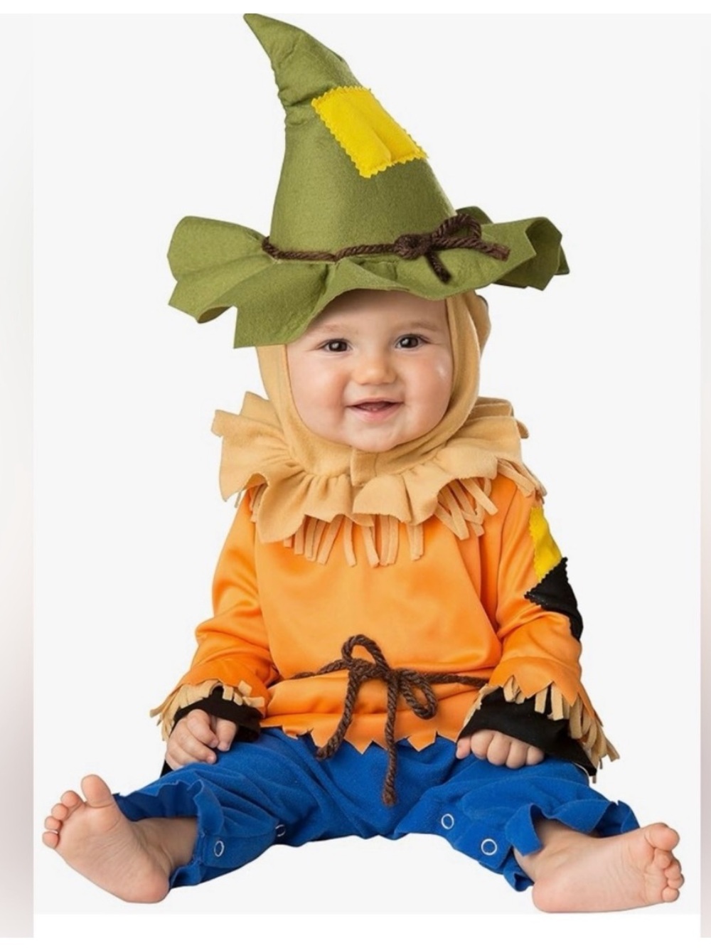 Silly Scarecrow Baby Costume NEW  - Halloween 6-12 Months 12-18 Months